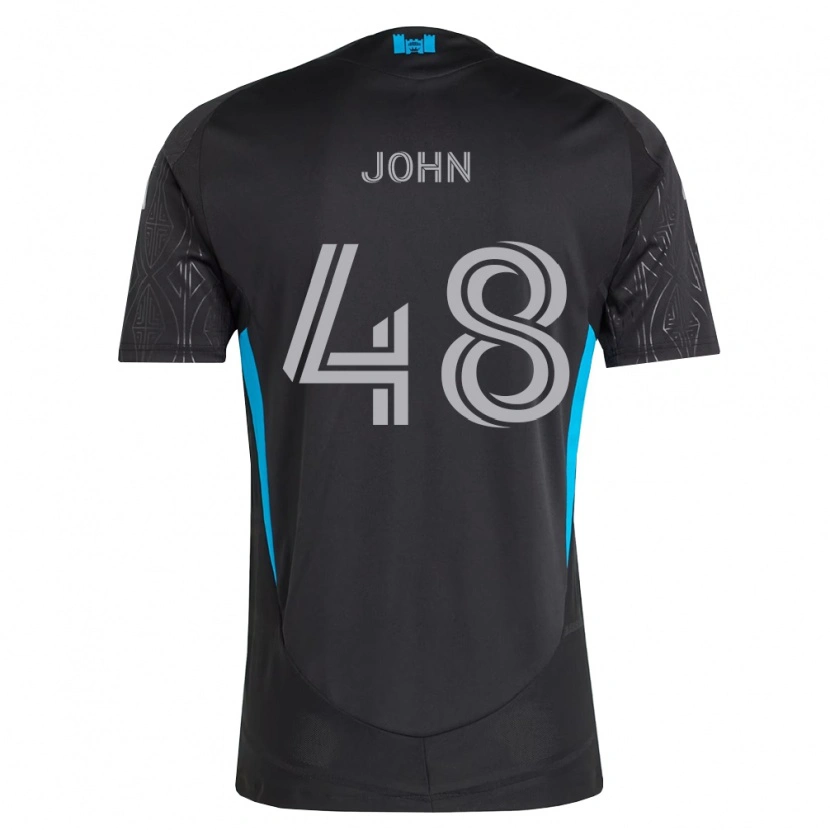 Danxen Mulher Camisola Aron John #48 Preto Branco Azul Celeste Alternativa 2026/27 Camisa Brasil