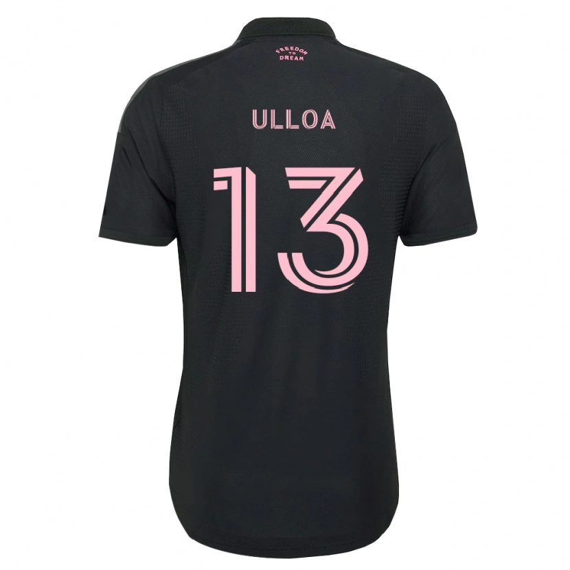 Danxen Mulher Camisola Víctor Ulloa #13 Rosa Preto Branco Alternativa 2026/27 Camisa Brasil
