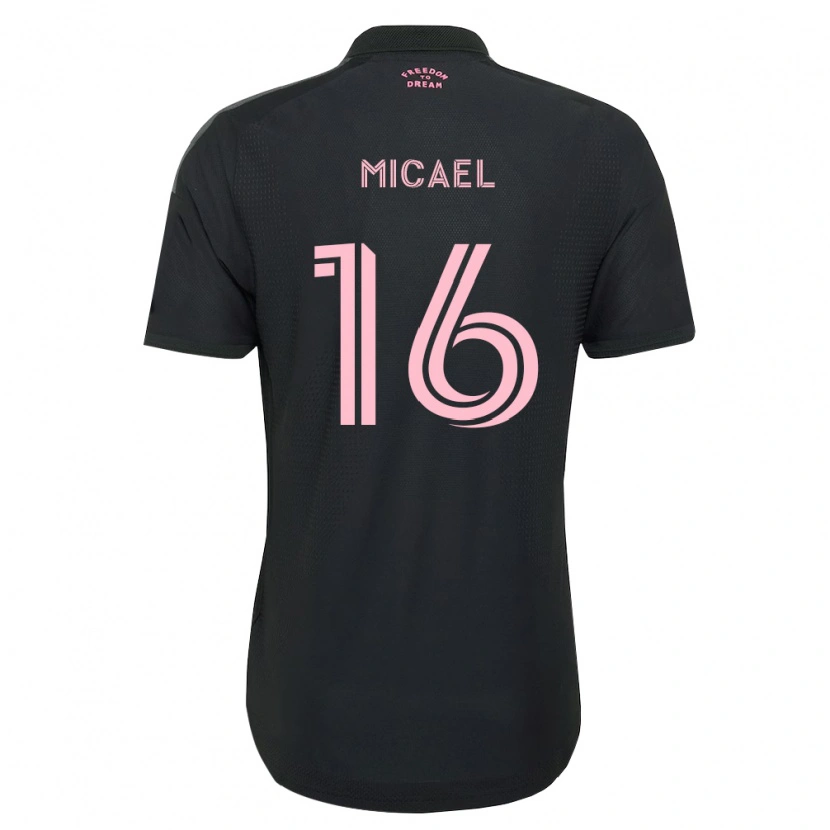 Danxen Mulher Camisola Micael Dos Santos Silva #16 Rosa Preto Branco Alternativa 2026/27 Camisa Brasil