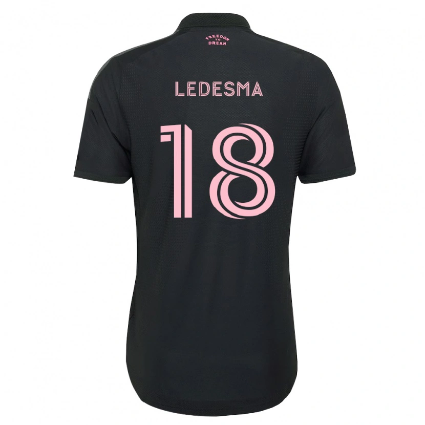 Danxen Mulher Camisola Santiago Ledesma #18 Rosa Preto Branco Alternativa 2026/27 Camisa Brasil