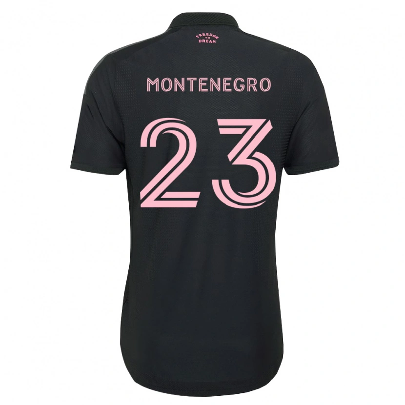 Danxen Mulher Camisola Ricardo Montenegro #23 Rosa Preto Branco Alternativa 2026/27 Camisa Brasil