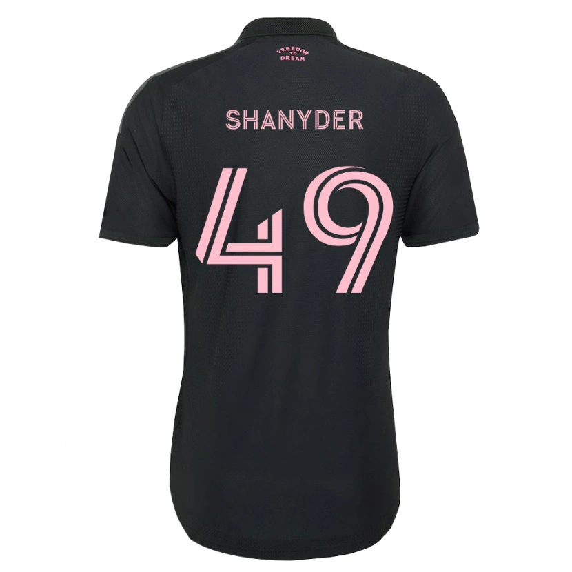 Danxen Mulher Camisola Shanyder Borgelin #49 Rosa Preto Branco Alternativa 2026/27 Camisa Brasil