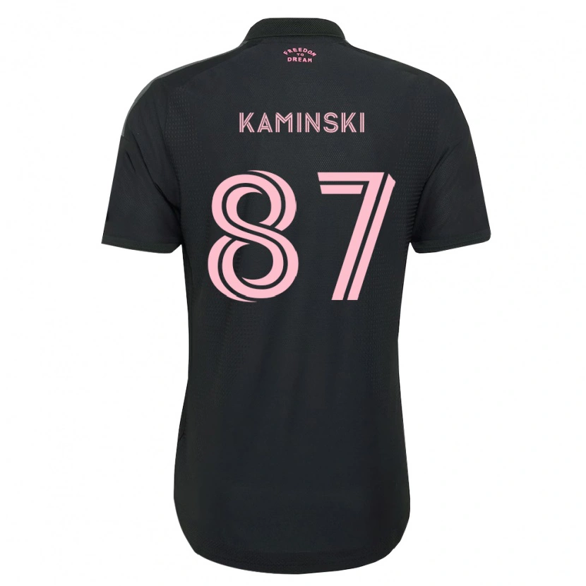 Danxen Mulher Camisola Brett Kaminski #87 Rosa Preto Branco Alternativa 2026/27 Camisa Brasil