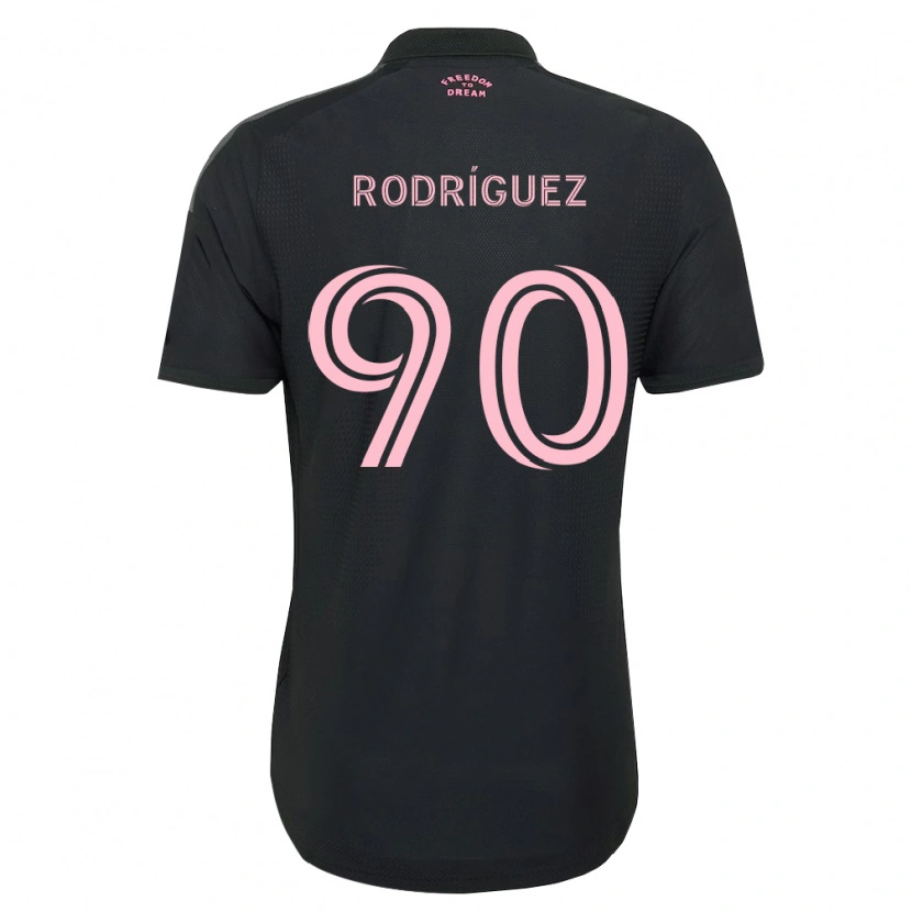 Danxen Mulher Camisola Mark Rodríguez #90 Rosa Preto Branco Alternativa 2026/27 Camisa Brasil