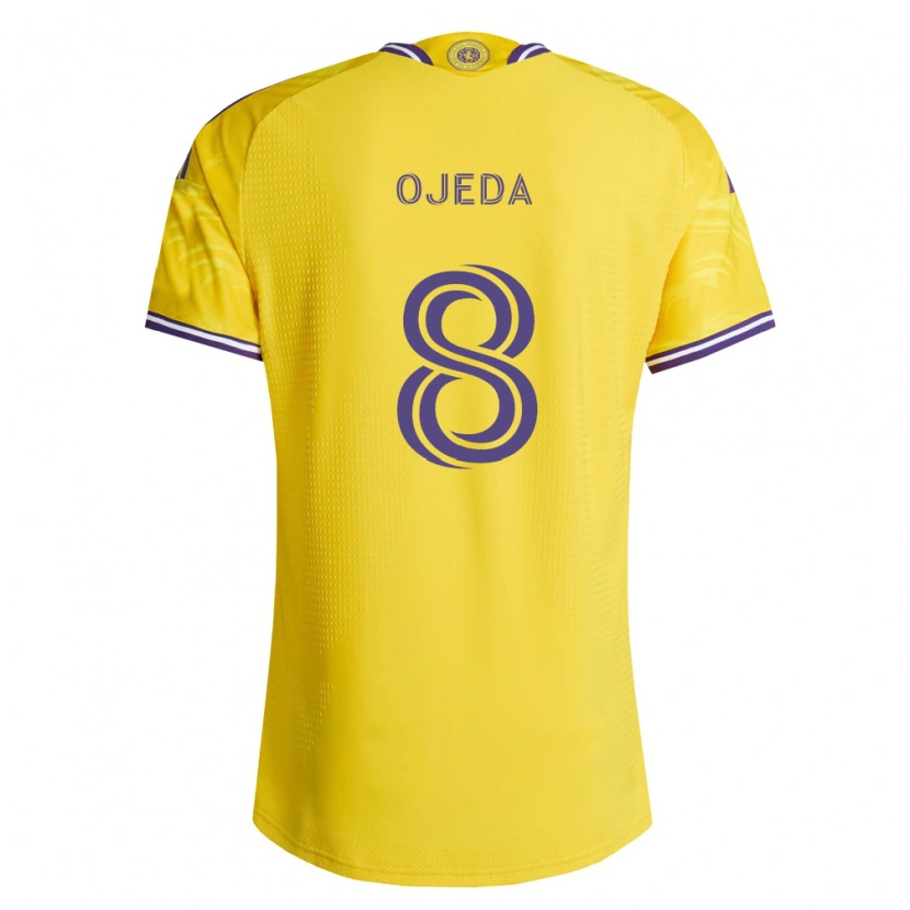 Danxen Mulher Camisola Braian Ojeda #8 Roxo Amarelo Alternativa 2026/27 Camisa Brasil