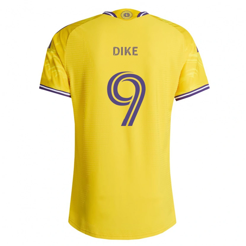 Danxen Mulher Camisola Daryl Dike #9 Roxo Amarelo Alternativa 2026/27 Camisa Brasil