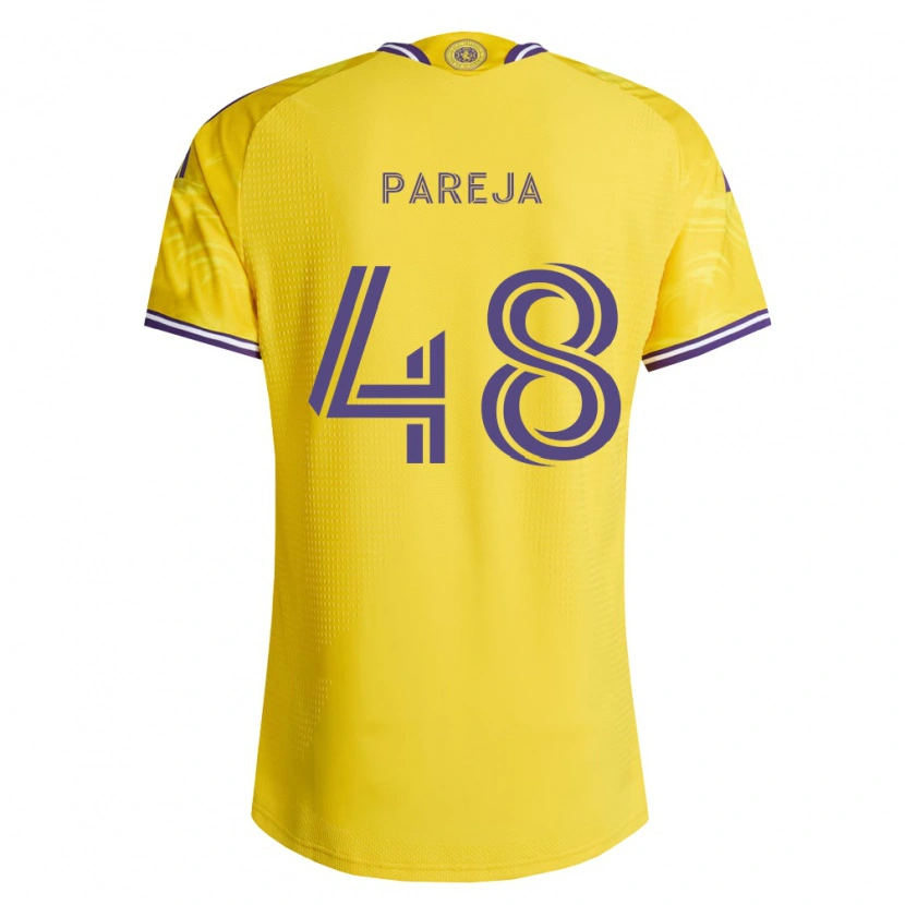 Danxen Mulher Camisola Diego Pareja #48 Roxo Amarelo Alternativa 2026/27 Camisa Brasil