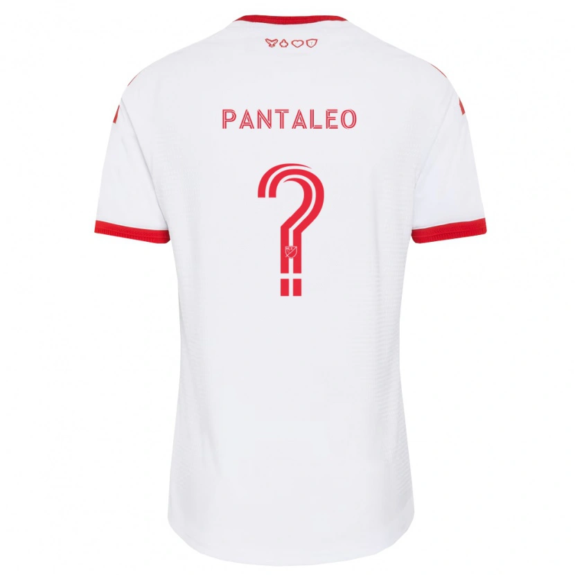 Danxen Mulher Camisola Adamo Pantaleo #0 Branco Vermelho Preto Alternativa 2026/27 Camisa Brasil