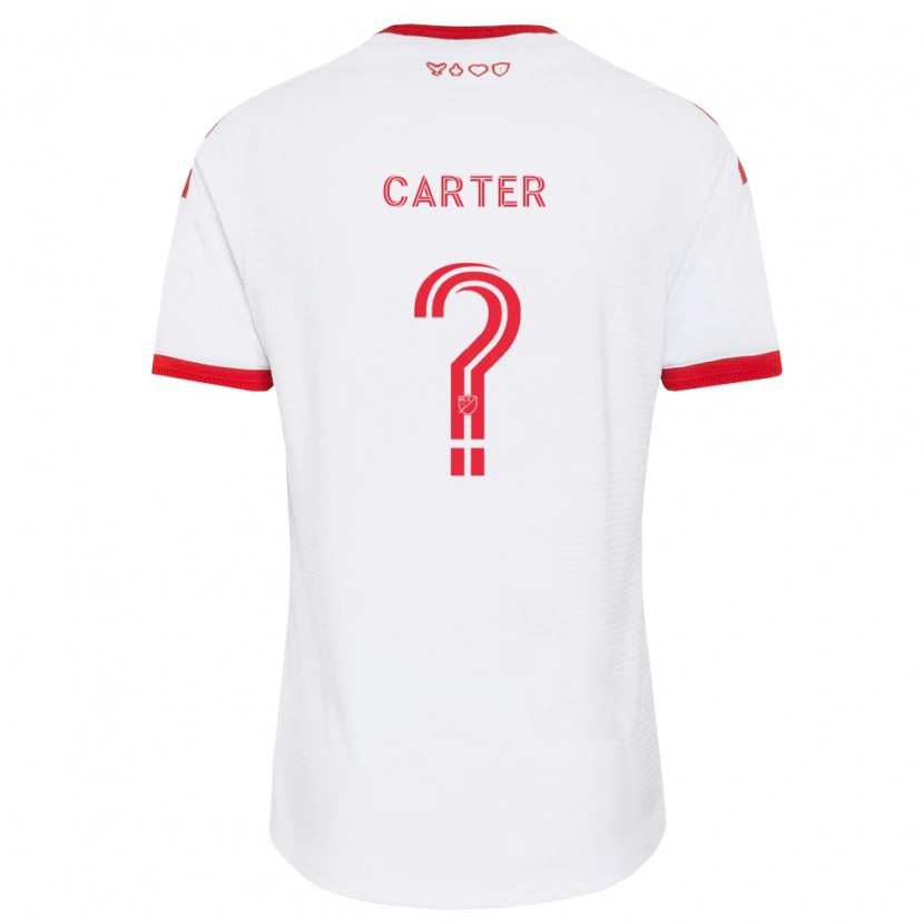 Danxen Mulher Camisola Ajahni Carter #0 Branco Vermelho Preto Alternativa 2026/27 Camisa Brasil