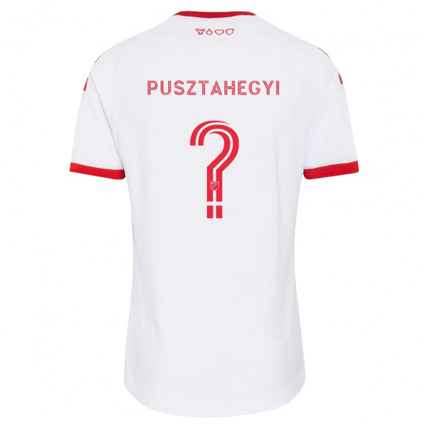 Danxen Mulher Camisola Tristan Pusztahegyi #0 Branco Vermelho Preto Alternativa 2026/27 Camisa Brasil