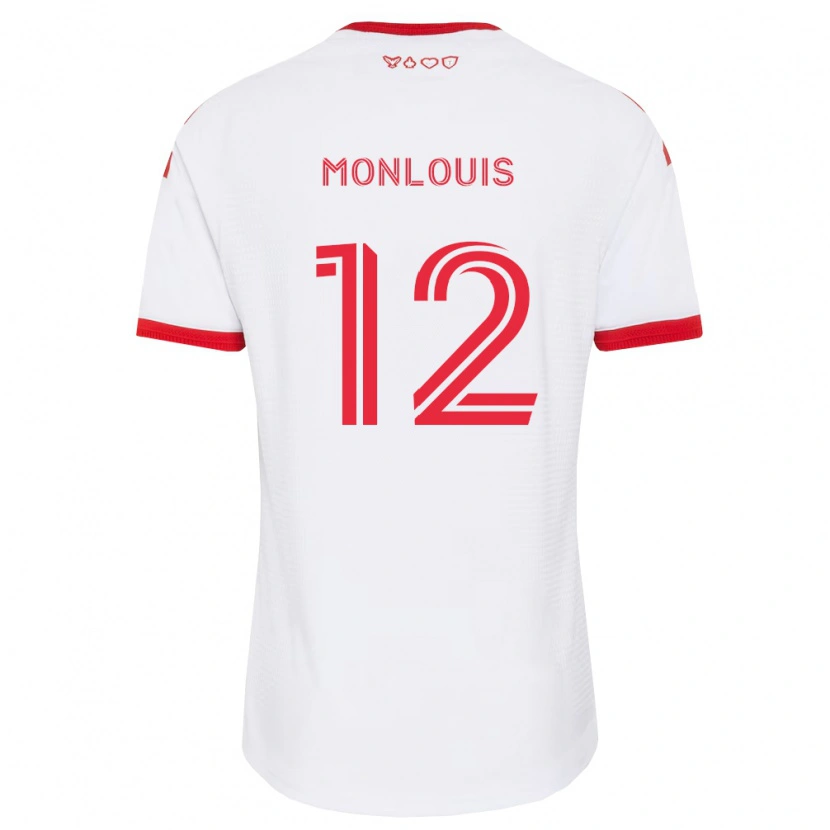Danxen Mulher Camisola Zane Monlouis #12 Branco Vermelho Preto Alternativa 2026/27 Camisa Brasil