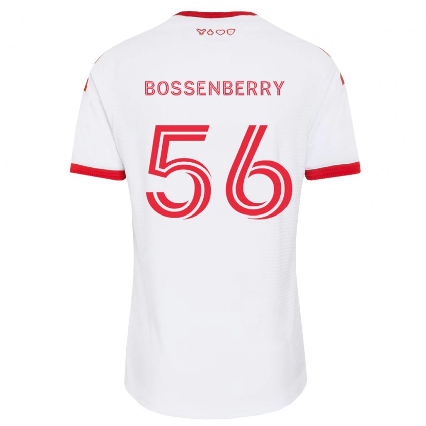 Danxen Mulher Camisola Antone Bossenberry #56 Branco Vermelho Preto Alternativa 2026/27 Camisa Brasil