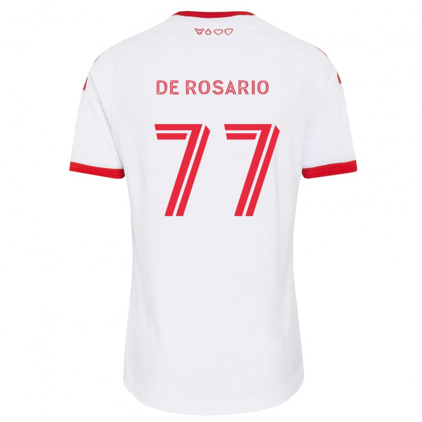 Danxen Mulher Camisola Adisa De Rosario #77 Branco Vermelho Preto Alternativa 2026/27 Camisa Brasil