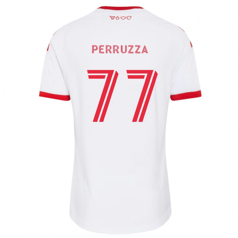 Danxen Mulher Camisola Jordan Perruzza #77 Branco Vermelho Preto Alternativa 2026/27 Camisa Brasil