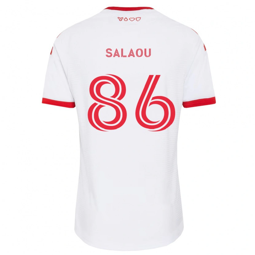 Danxen Mulher Camisola Abundance Salaou #86 Branco Vermelho Preto Alternativa 2026/27 Camisa Brasil