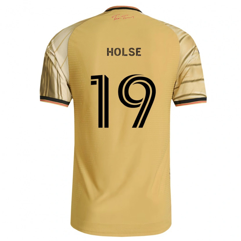 Danxen Mulher Camisola Carlo Holse #19 Marrom Amarelo Preto Alternativa 2026/27 Camisa Brasil