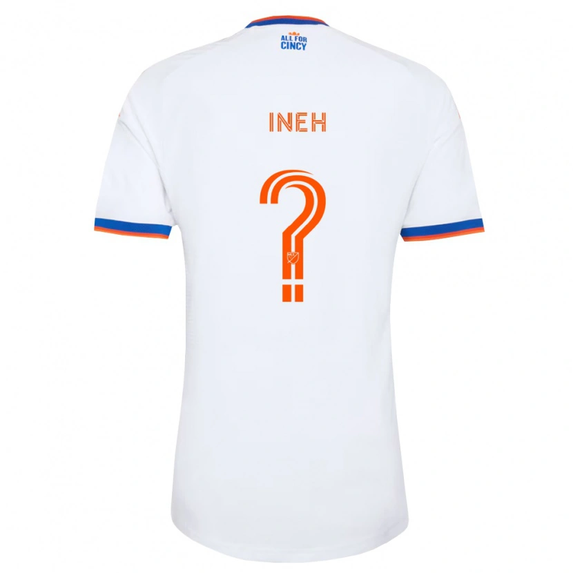 Danxen Mulher Camisola Joel Ineh #0 Branco Azul Marinho Laranja Alternativa 2026/27 Camisa Brasil