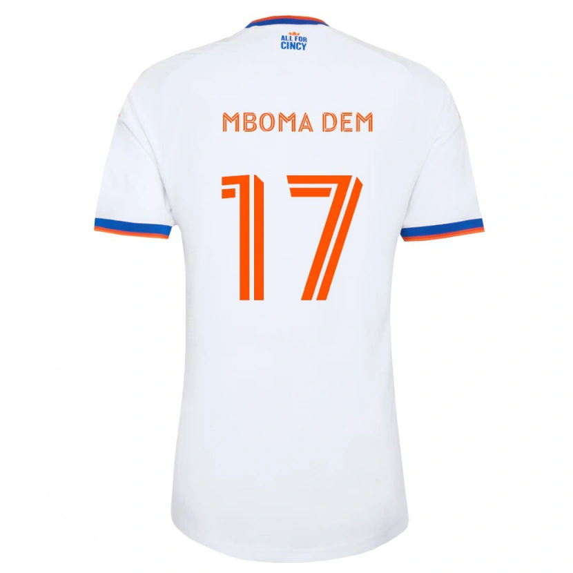 Danxen Mulher Camisola Kenji Mboma Dem #17 Branco Azul Marinho Laranja Alternativa 2026/27 Camisa Brasil