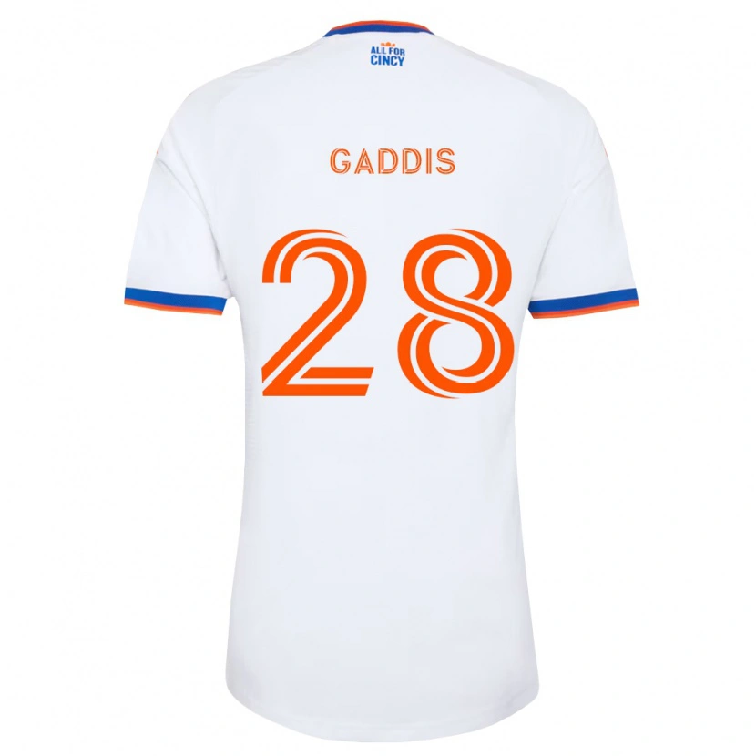 Danxen Mulher Camisola Raymon Gaddis #28 Branco Azul Marinho Laranja Alternativa 2026/27 Camisa Brasil