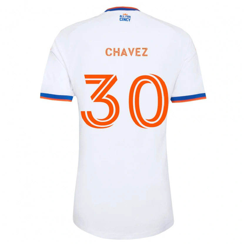Danxen Mulher Camisola Ademar Chávez #30 Branco Azul Marinho Laranja Alternativa 2026/27 Camisa Brasil