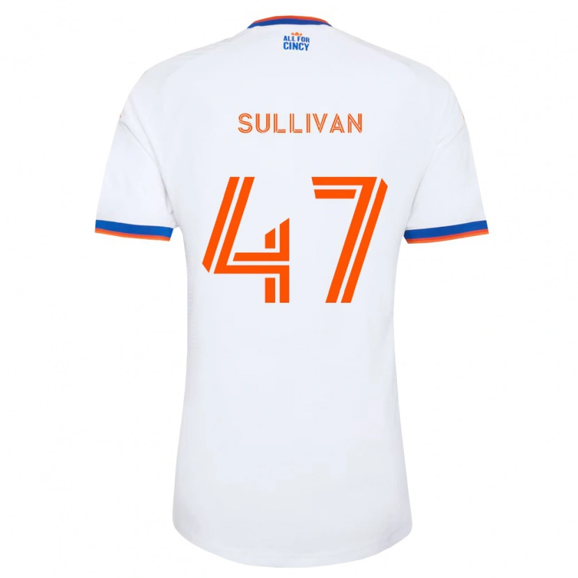 Danxen Mulher Camisola Michael Sullivan #47 Branco Azul Marinho Laranja Alternativa 2026/27 Camisa Brasil