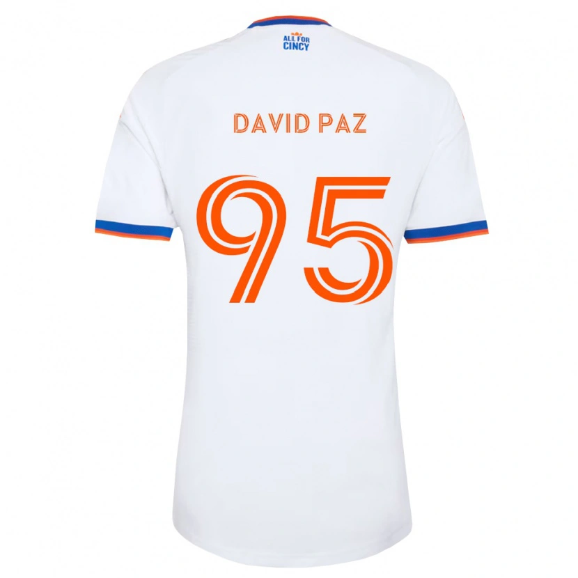 Danxen Mulher Camisola David Paz #95 Branco Azul Marinho Laranja Alternativa 2026/27 Camisa Brasil