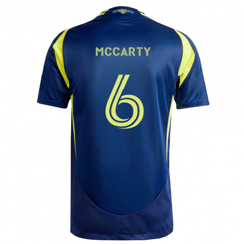 Danxen Mulher Camisola Dax Mccarty #6 Amarelo Azul Marinho Alternativa 2026/27 Camisa Brasil