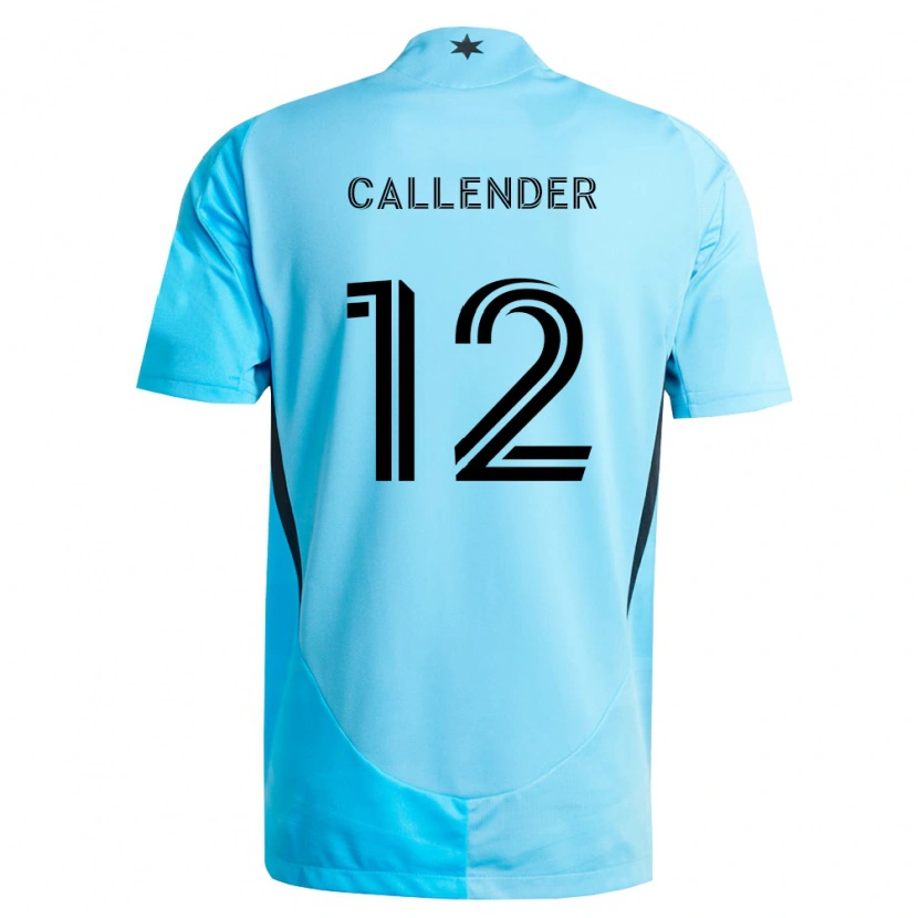 Danxen Mulher Camisola Drake Callender #12 Azul Claro Preto Alternativa 2026/27 Camisa Brasil