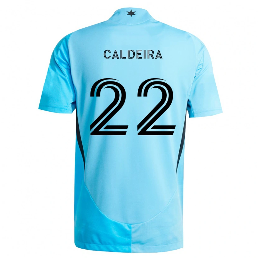 Danxen Mulher Camisola Marcus Caldeira #22 Azul Claro Preto Alternativa 2026/27 Camisa Brasil