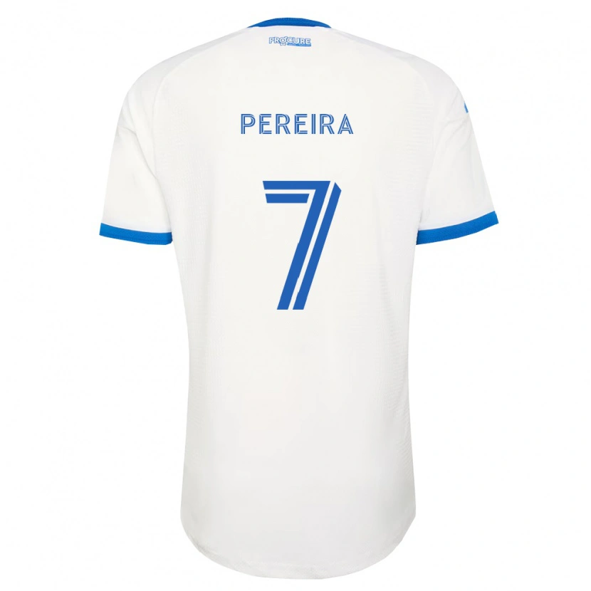 Danxen Mulher Camisola Daniel Pereira #7 Azul Celeste Branco Alternativa 2026/27 Camisa Brasil
