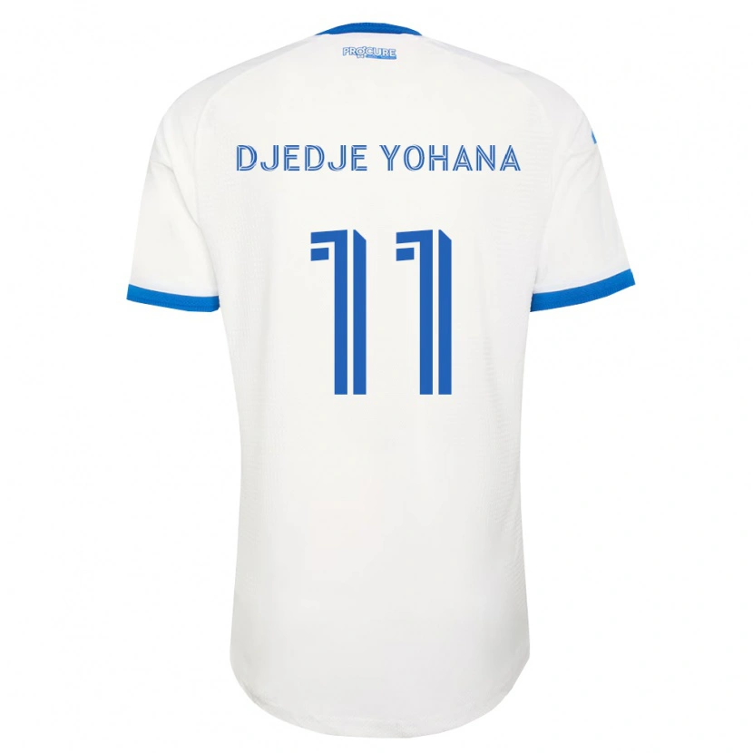 Danxen Mulher Camisola Kabie Djedje Yohana #11 Azul Celeste Branco Alternativa 2026/27 Camisa Brasil