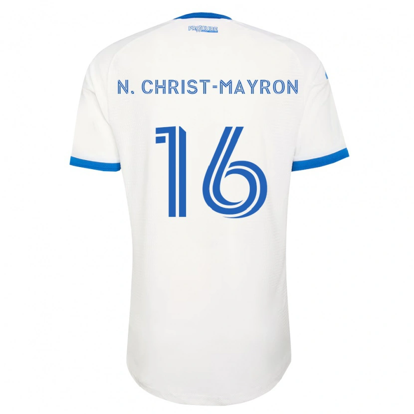 Danxen Mulher Camisola Brou Aya N'ta Christ-Mayron #16 Azul Celeste Branco Alternativa 2026/27 Camisa Brasil
