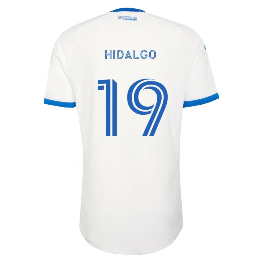 Danxen Mulher Camisola Bode Hidalgo #19 Azul Celeste Branco Alternativa 2026/27 Camisa Brasil