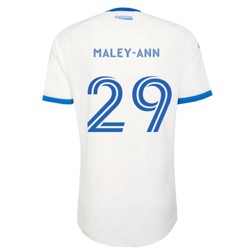 Danxen Mulher Camisola Caron Maley-Ann #29 Azul Celeste Branco Alternativa 2026/27 Camisa Brasil