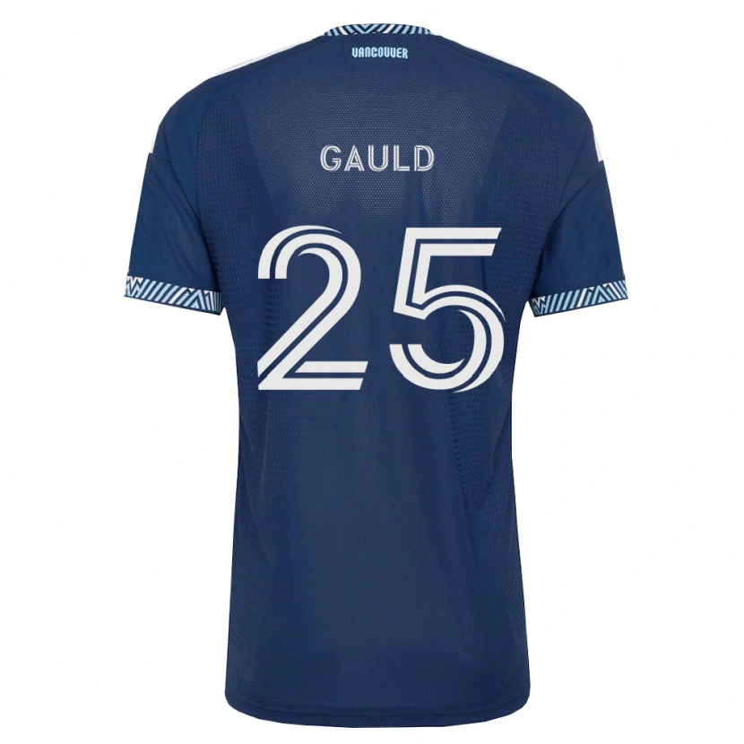 Danxen Mulher Camisola Ryan Gauld #25 Azul Profundo Branco Alternativa 2026/27 Camisa Brasil