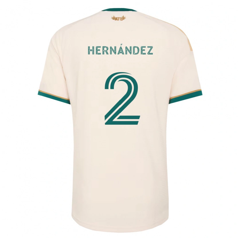 Danxen Mulher Camisola Ronald Hernández #2 Verde Champanhe Alternativa 2026/27 Camisa Brasil