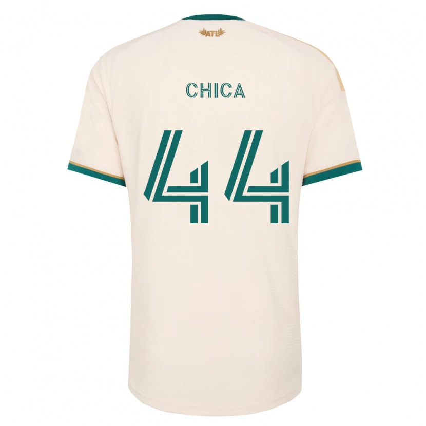 Danxen Mulher Camisola Daniel Chica #44 Verde Champanhe Alternativa 2026/27 Camisa Brasil