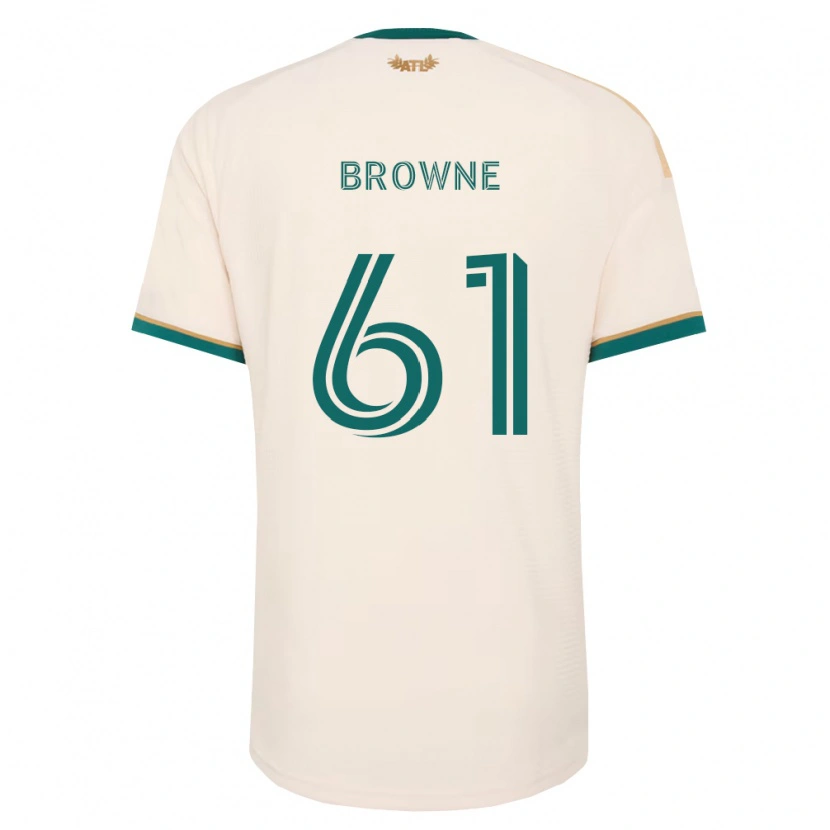 Danxen Mulher Camisola Adedamola Browne #61 Verde Champanhe Alternativa 2026/27 Camisa Brasil