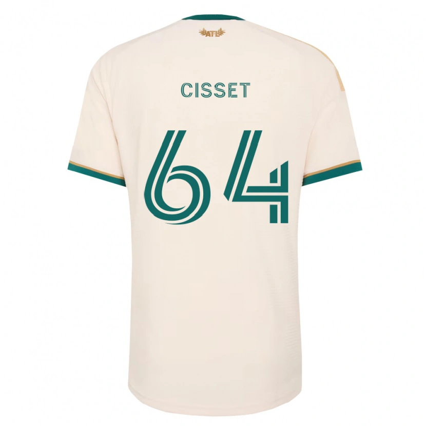 Danxen Mulher Camisola Mohamed Cisset #64 Verde Champanhe Alternativa 2026/27 Camisa Brasil