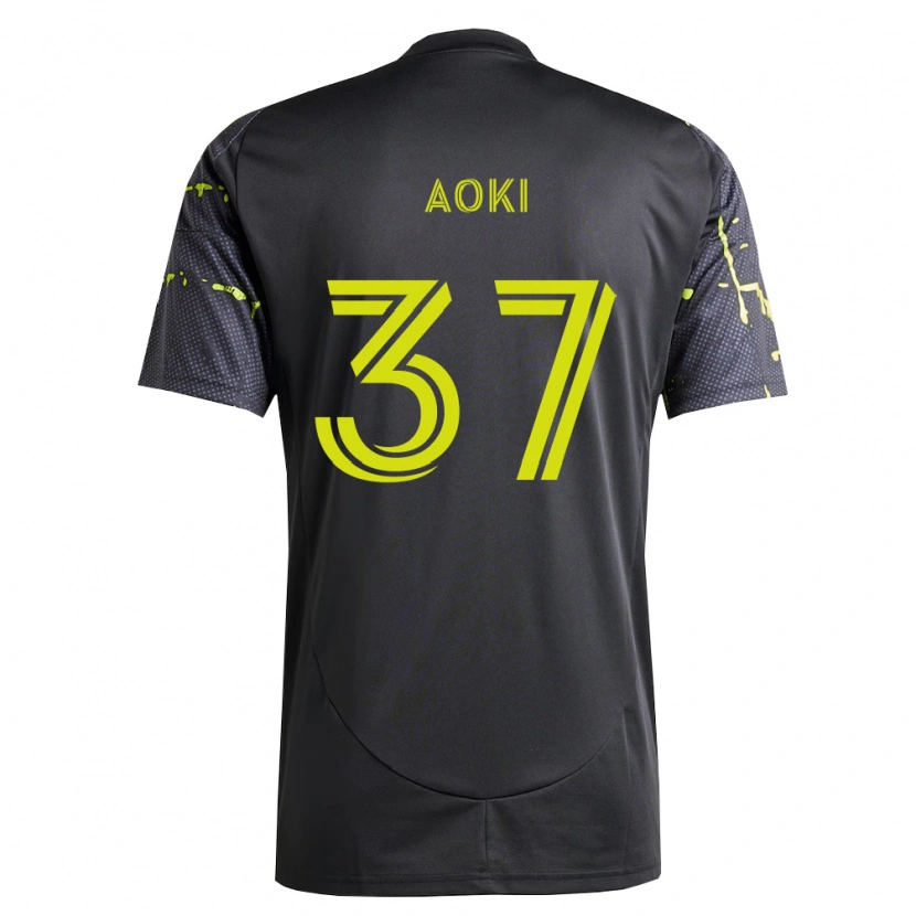 Danxen Mulher Camisola Rui Aoki #37 Amarelo Fluorescente Preto Alternativa 2026/27 Camisa Brasil