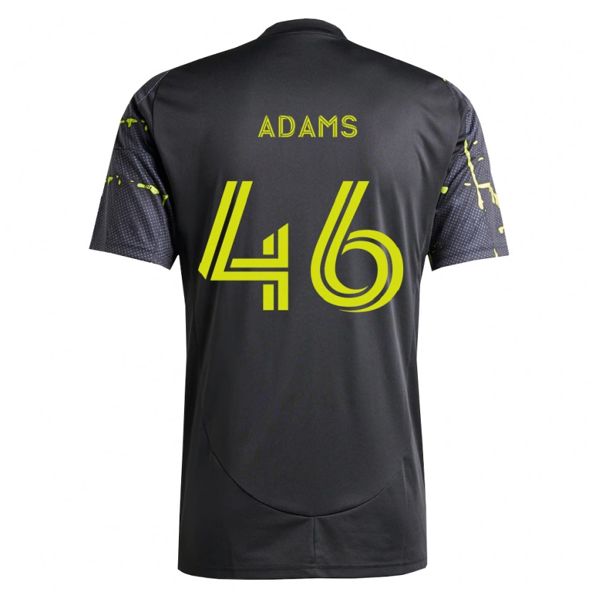 Danxen Mulher Camisola Chase Adams #46 Amarelo Fluorescente Preto Alternativa 2026/27 Camisa Brasil
