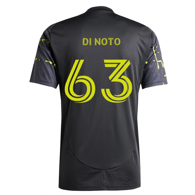 Danxen Mulher Camisola Gianmarco Di Noto #63 Amarelo Fluorescente Preto Alternativa 2026/27 Camisa Brasil
