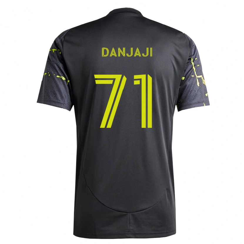 Danxen Mulher Camisola Jamil Danjaji #71 Amarelo Fluorescente Preto Alternativa 2026/27 Camisa Brasil