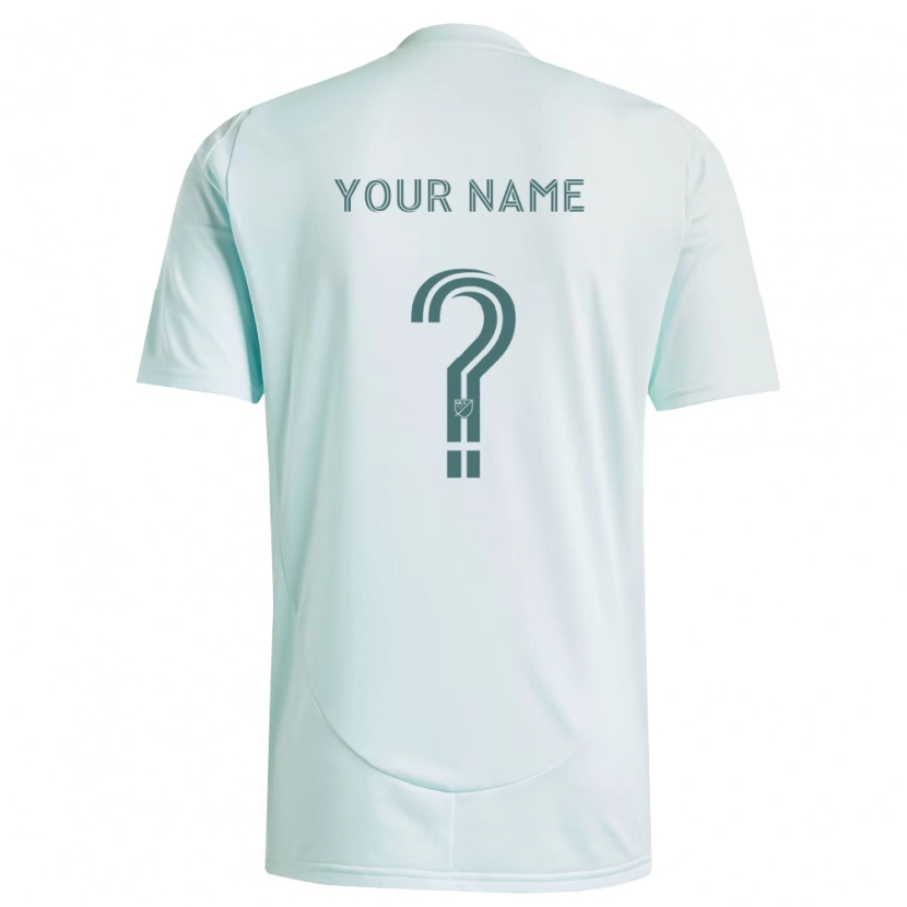 Danxen Mulher Camisola Seu Nome #0 Branco Verde Claro Alternativa 2026/27 Camisa Brasil