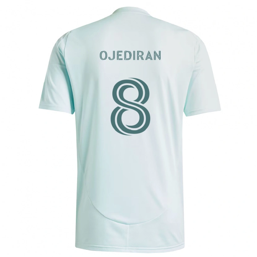 Danxen Mulher Camisola Hamzat Ojediran #8 Branco Verde Claro Alternativa 2026/27 Camisa Brasil