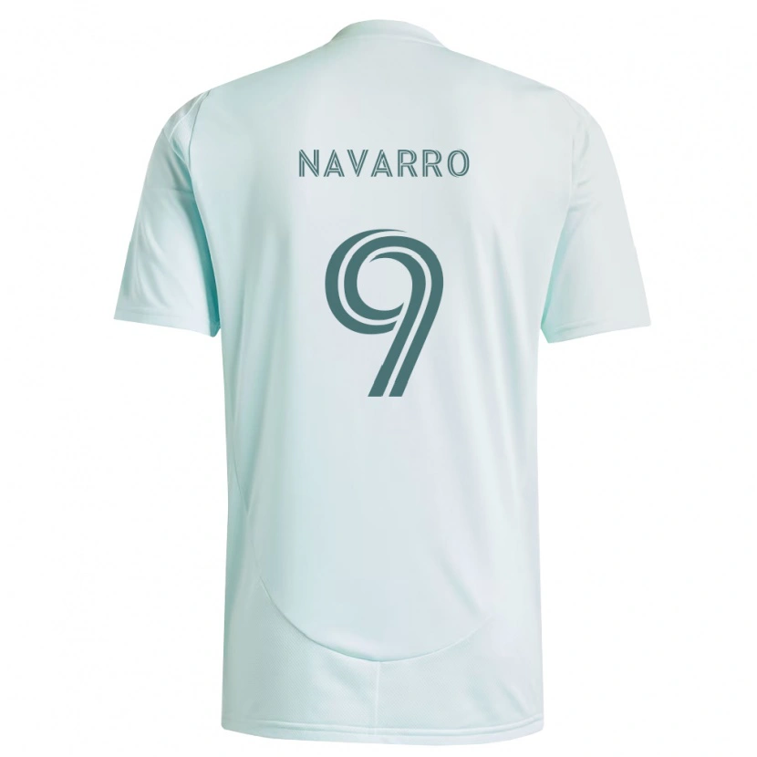 Danxen Mulher Camisola Rafael Navarro #9 Branco Verde Claro Alternativa 2026/27 Camisa Brasil