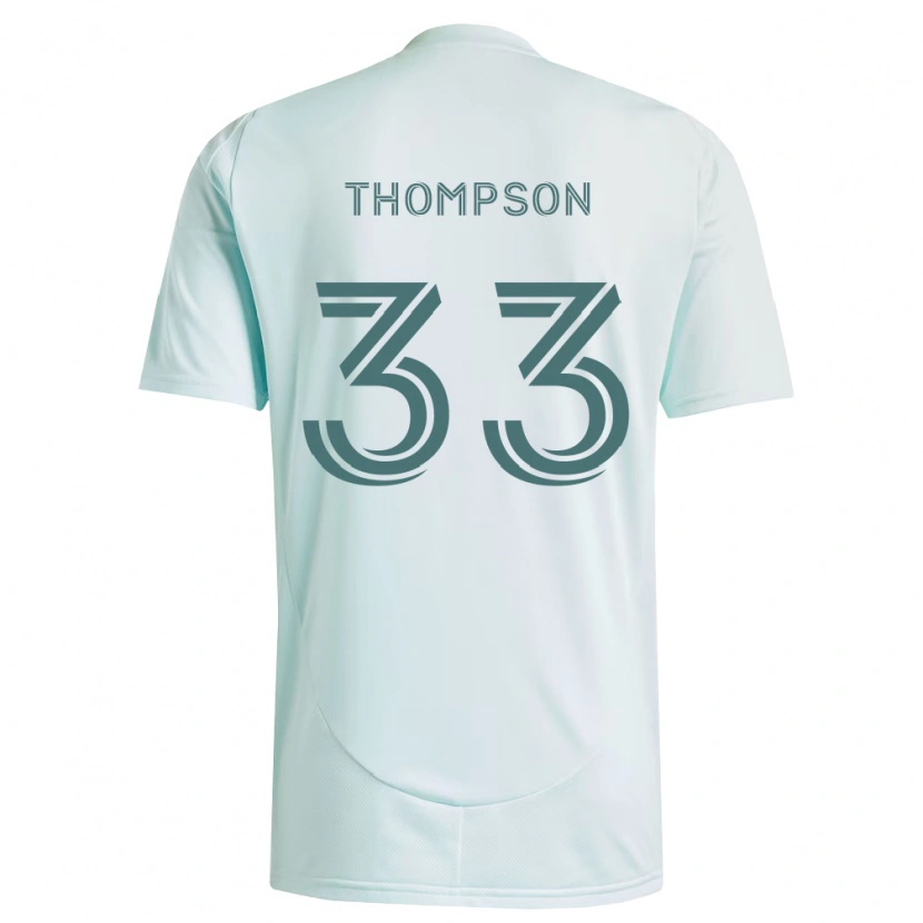 Danxen Mulher Camisola Kosi Thompson #33 Branco Verde Claro Alternativa 2026/27 Camisa Brasil