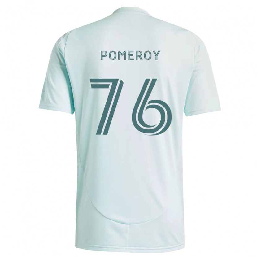Danxen Mulher Camisola Jack Pomeroy #76 Branco Verde Claro Alternativa 2026/27 Camisa Brasil