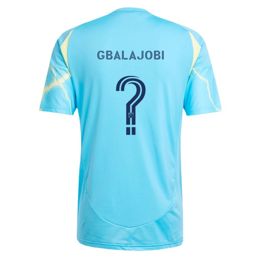Danxen Mulher Camisola Olatimoni Gbalajobi #0 Azul Claro Preto Amarelo Claro Alternativa 2026/27 Camisa Brasil