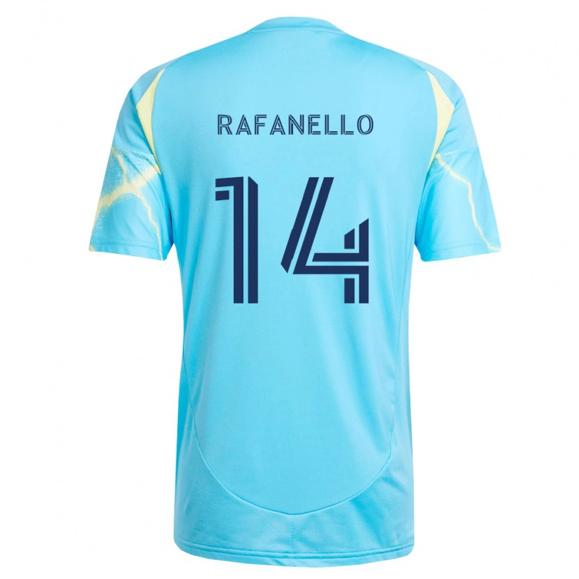 Danxen Mulher Camisola Jeremy Rafanello #14 Azul Claro Preto Amarelo Claro Alternativa 2026/27 Camisa Brasil
